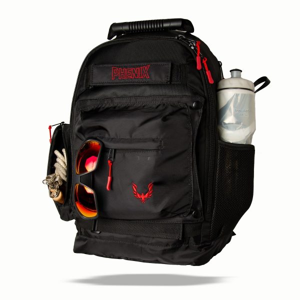 mochila negra2 MOCHILA PHENIX 18 LITROS CON IMPERMEABLE INCLUÍDO