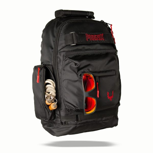 mochila negra5 MOCHILA PHENIX 18 LITROS CON IMPERMEABLE INCLUÍDO