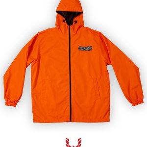 ROMPEVIENTOS PHENIX NARANJA CON HOODIE