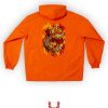 ROMPEVIENTOS PHENIX NARANJA CON HOODIE
