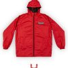 ROMPEVIENTOS PHENIX ROJO CON HOODIE