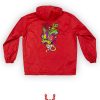 ROMPEVIENTOS PHENIX ROJO CON HOODIE