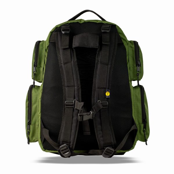 MOCHILA TERRA HIPERBÓREA VERDE 23 LITROS CON IMPERMEABLE INCLUÍDO