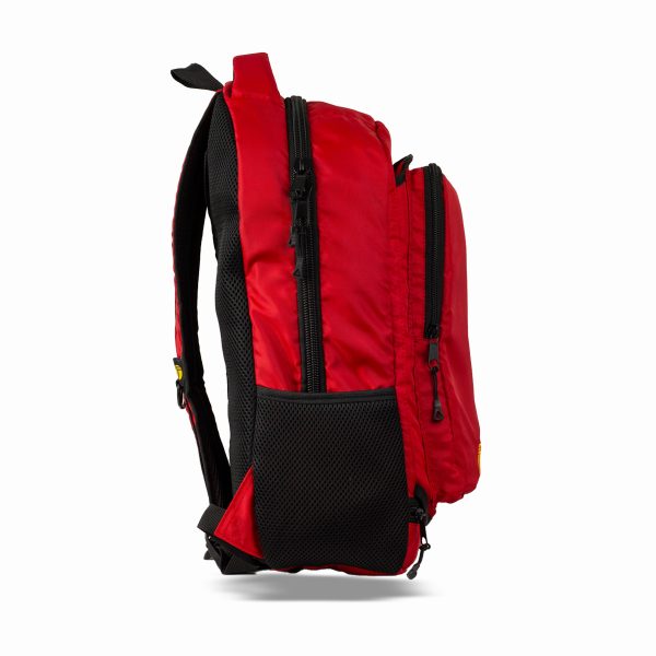MOCHILA TERRA LEMURIA ROJA 17 LITROS CON IMPERMEABLE INCLUÍDO
