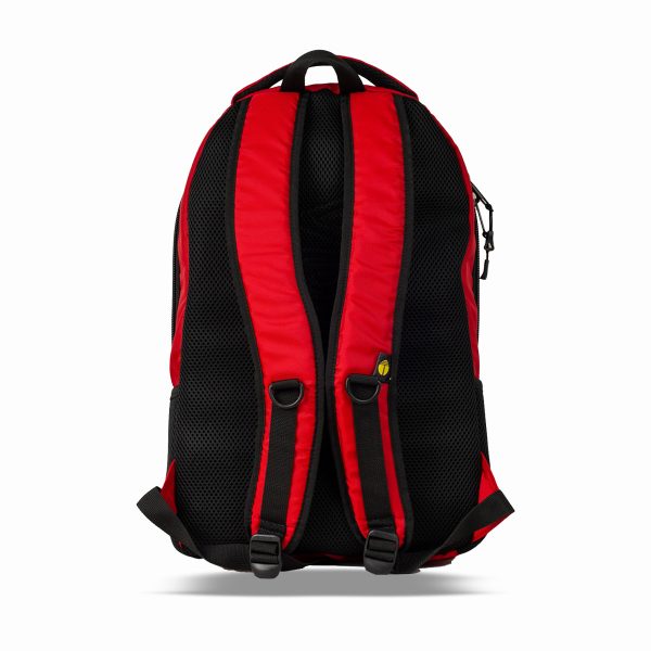 MOCHILA TERRA LEMURIA ROJA 17 LITROS CON IMPERMEABLE INCLUÍDO
